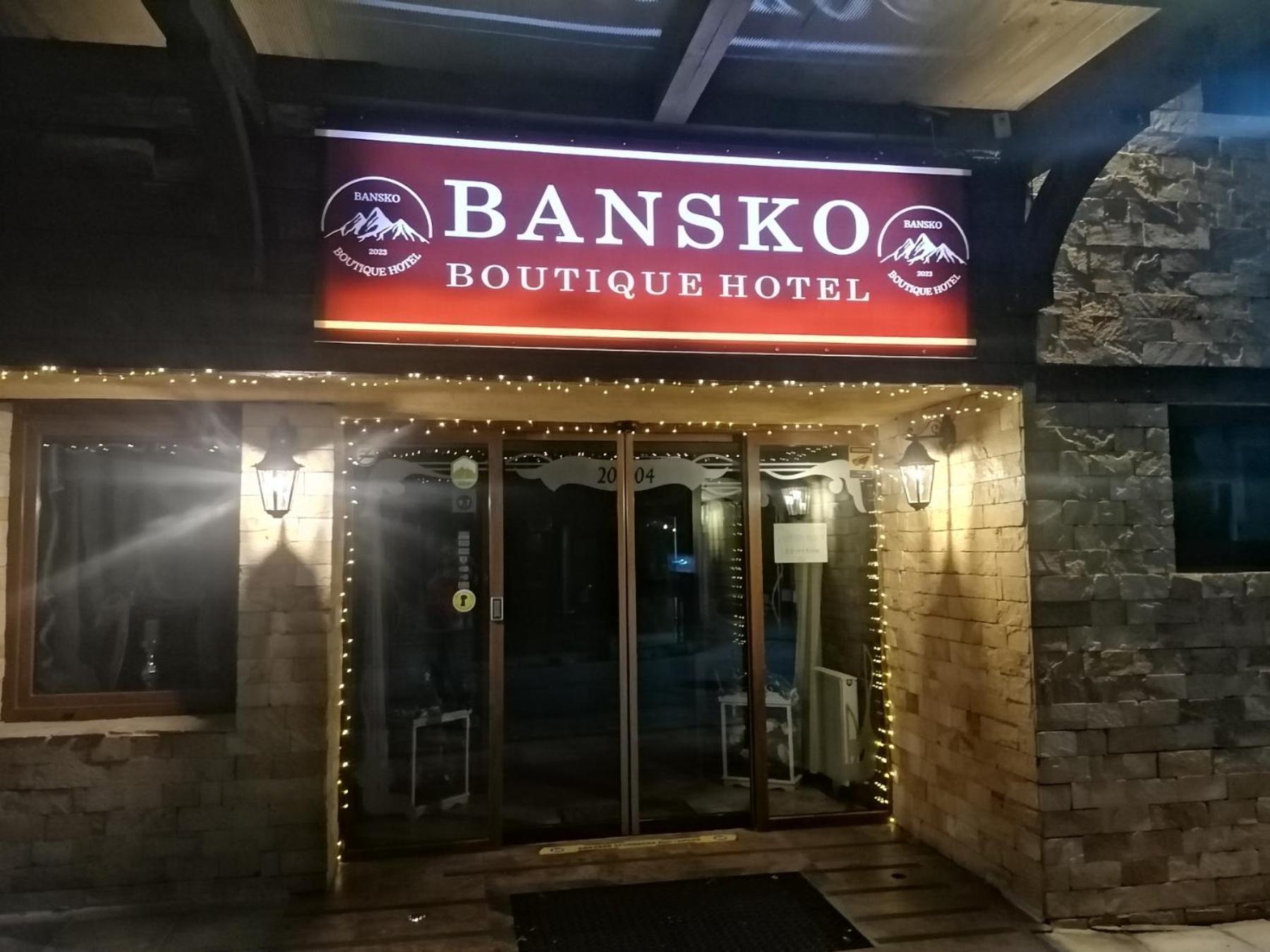Bansko Boutique Hotel Eksteriør billede